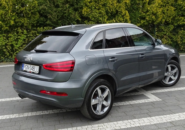 Audi Q3 cena 66700 przebieg: 152735, rok produkcji 2014 z Gniezno małe 301